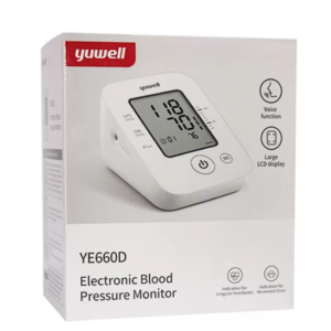 جهاز قياس ضغط ديجيتال يوويل upper arm BP monitor yuwell YE660D