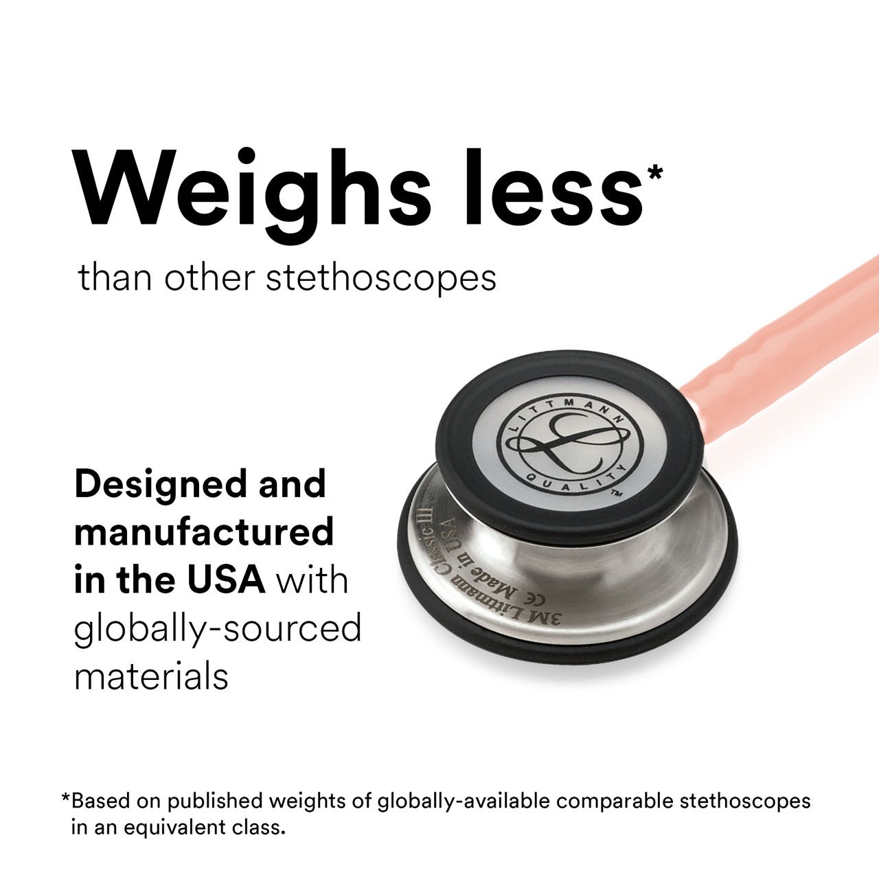 سماعة طبيب ليتمان كلاسيك ٣ 3M™ Littmann® Classic III™ Stethoscope - الصورة 3