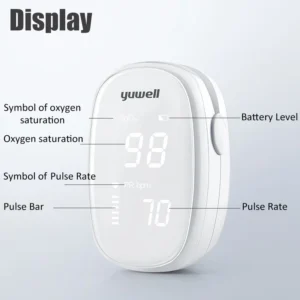 Yuwell Fingertip Pulse Oximeter – Blood Oxygen Monitor